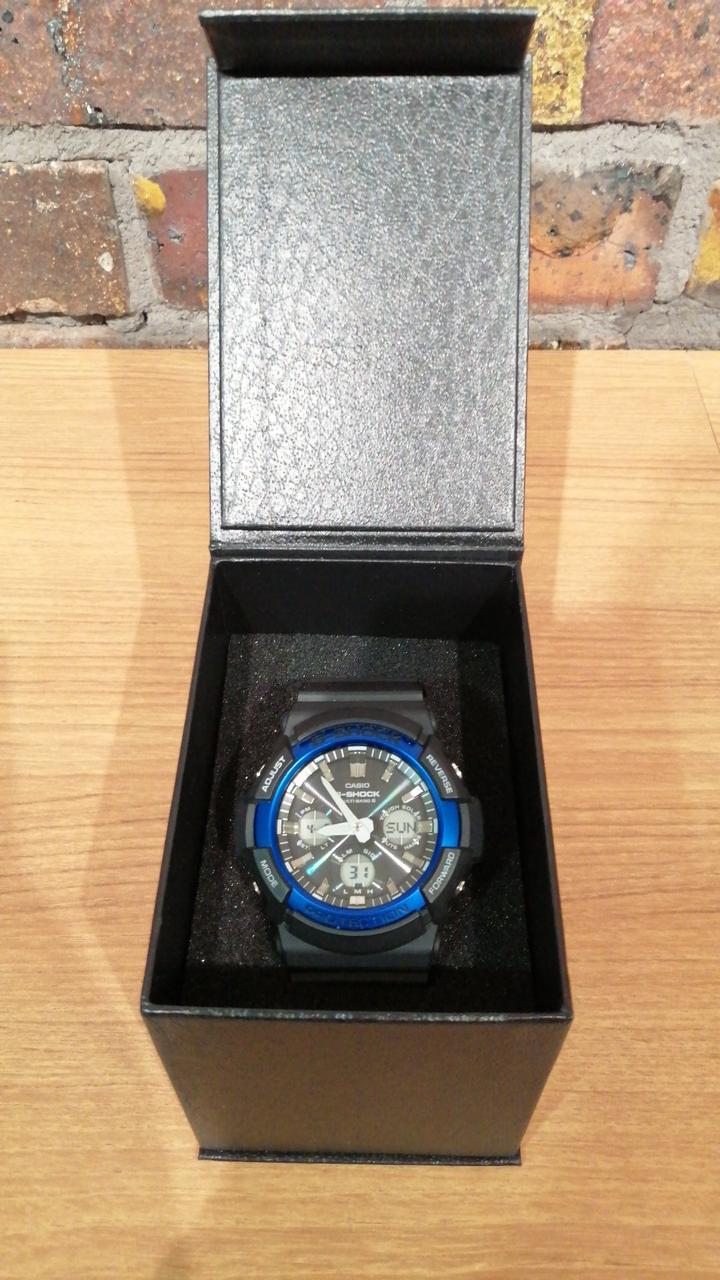 CASIO G-SHOCK BLU/BLK/GAW-100B