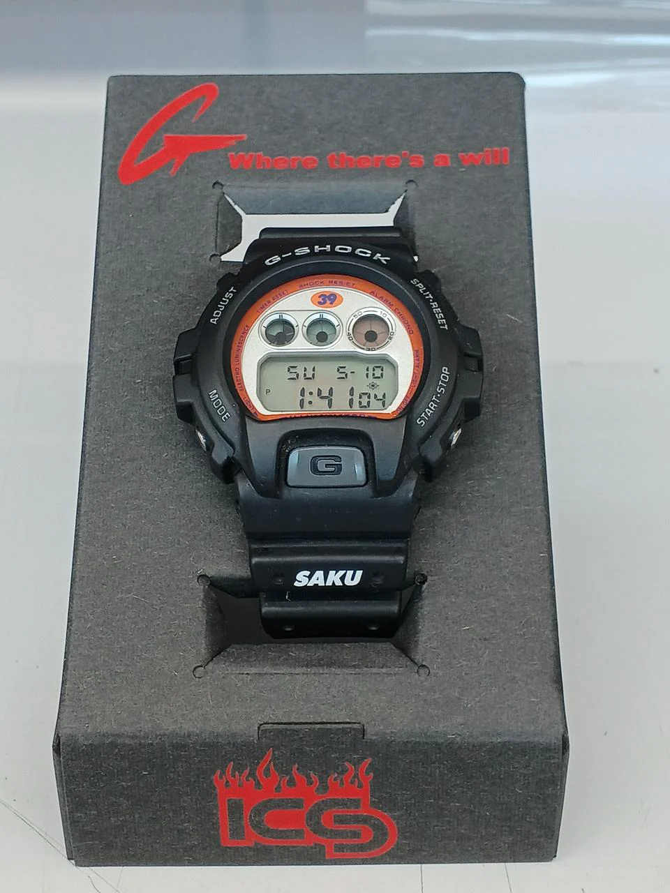 CASIO G-SHOCK DW-6900BSK-9JF Takada Dojo Kazushi Sakuraba Model