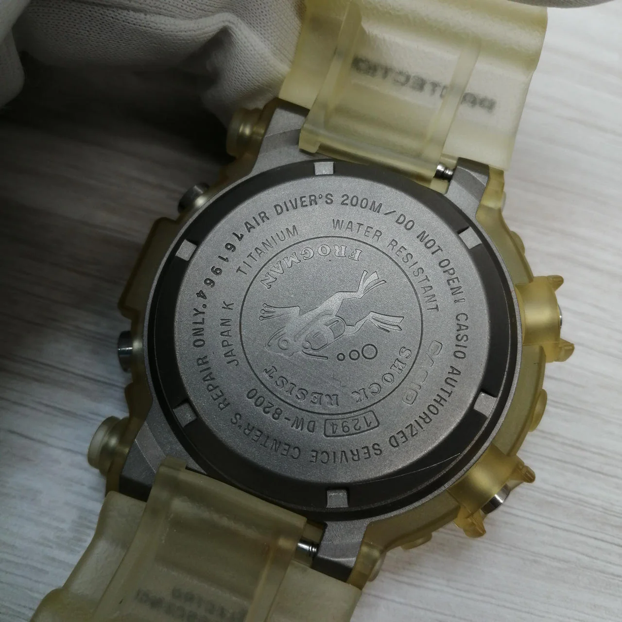 CASIO G-SHOCK FROGMAN DW-8200-7A - Image 9