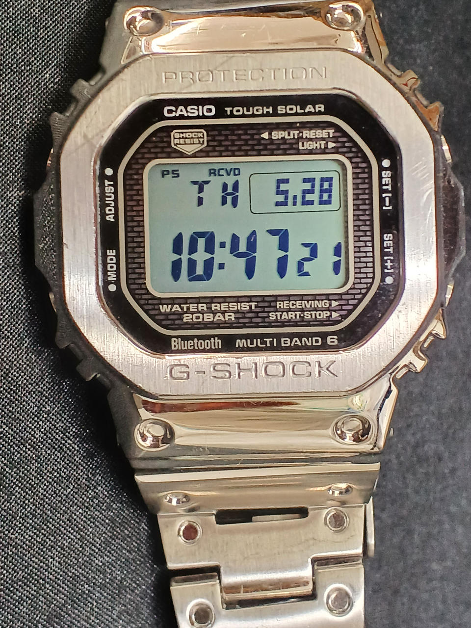 CASIO G-SHOCK Full Metal Radio Solar GMW-B5000D-1JF - Image 2