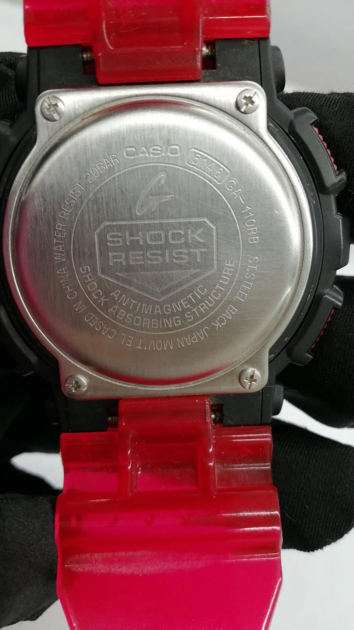 CASIO G-SHOCK G-110RB BLK×RED - Image 4