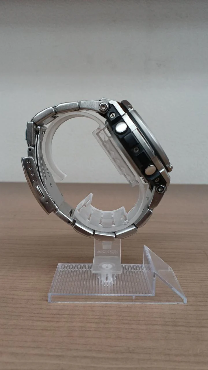 CASIO G-SHOCK G-STEEL GST-W310D Silver Solar Radio Controlled, with scratches, Rank B - Image 4