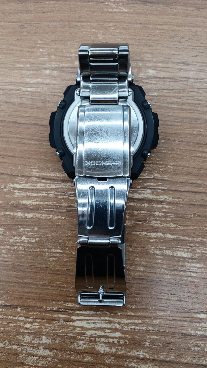 CASIO G-SHOCK G-STEEL GST-W310D Silver Solar Radio Controlled, with scratches, Rank B - Image 9