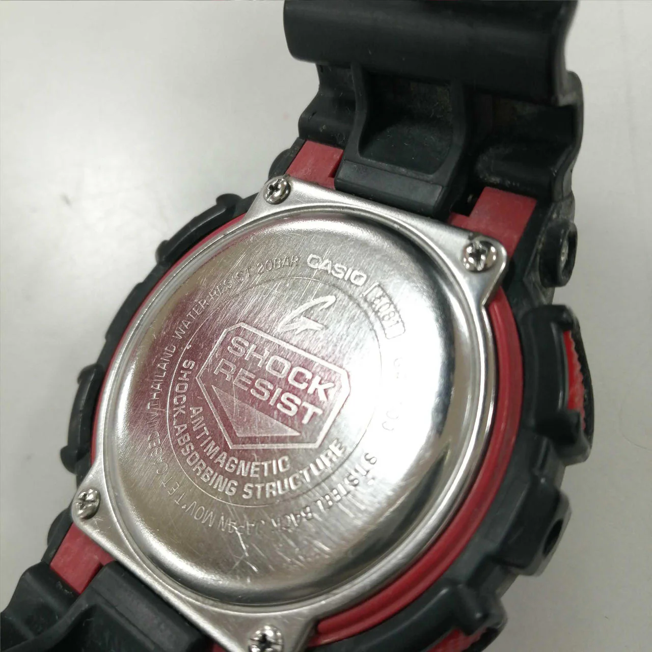 CASIO G-SHOCK GA-100 Black, shows signs of use - Image 3