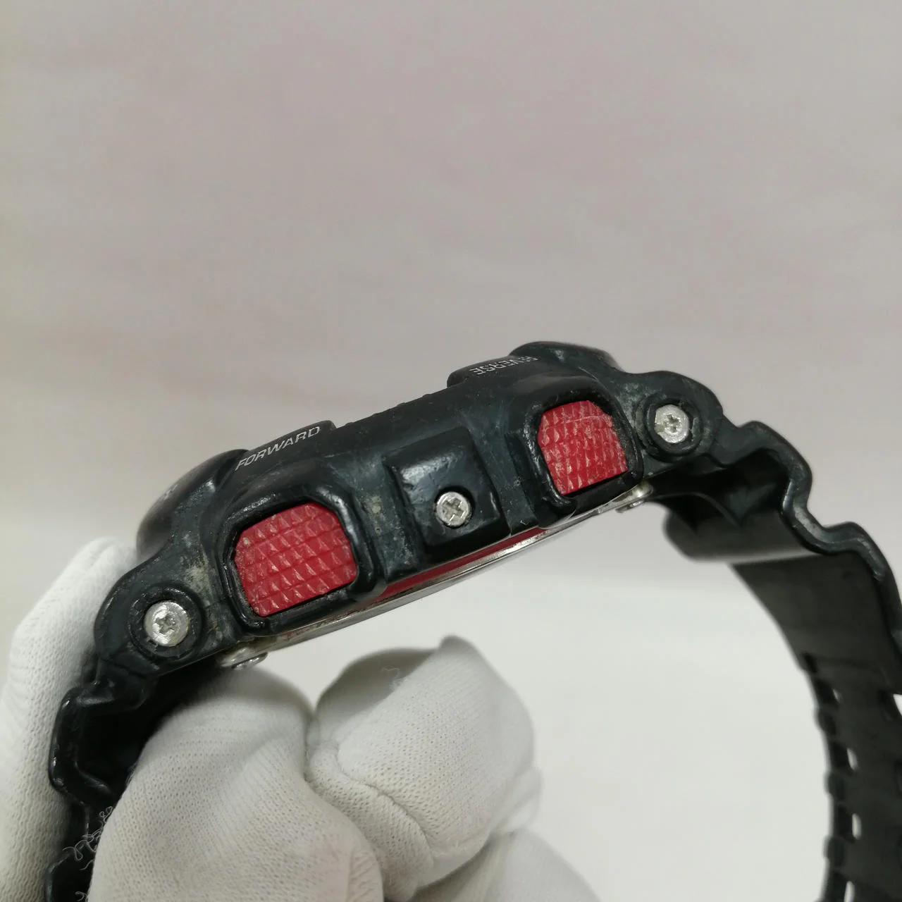 CASIO G-SHOCK GA-100 Black, shows signs of use - Image 8