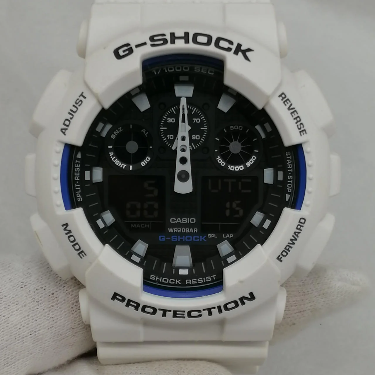 CASIO G-SHOCK GA-100B White