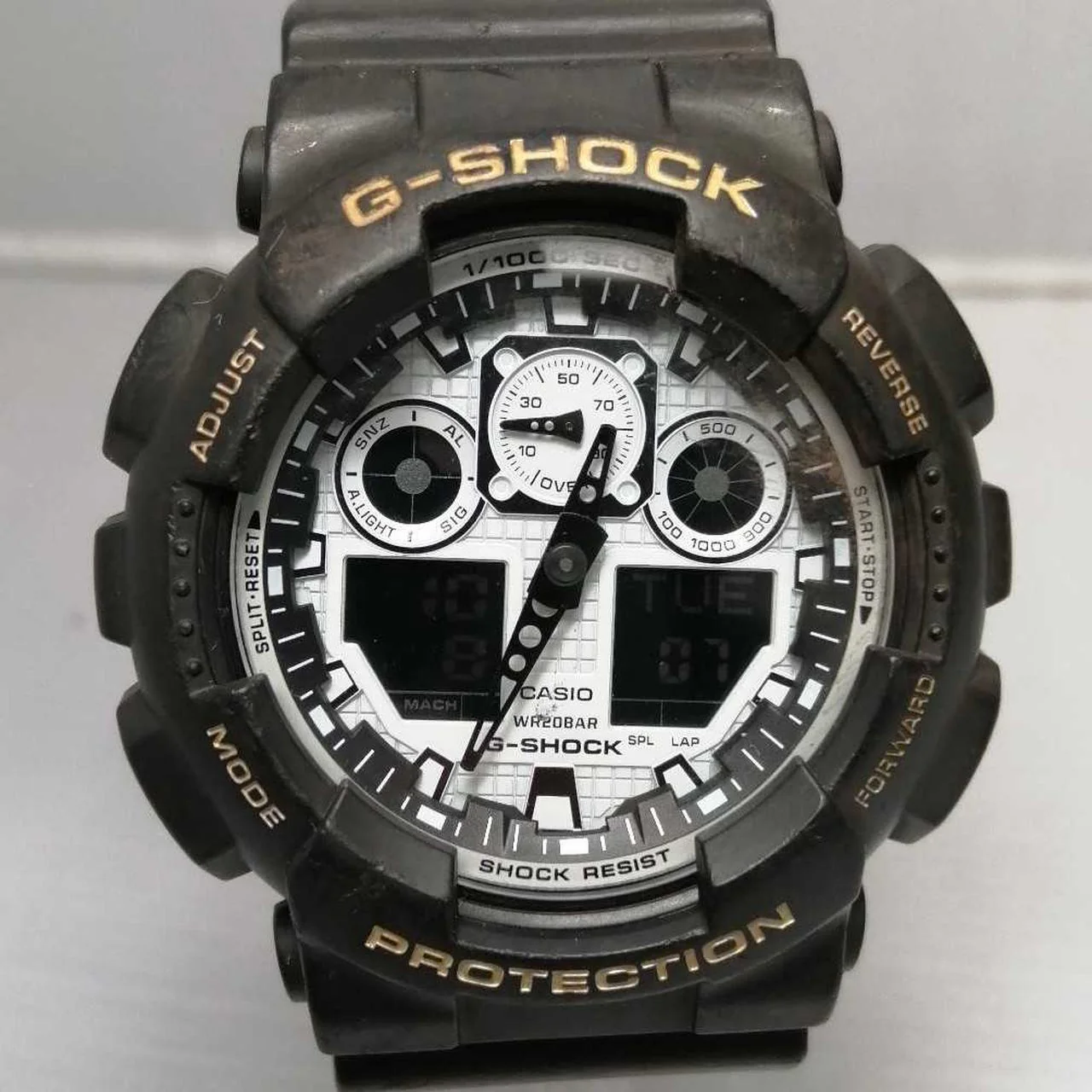 CASIO G-SHOCK GA-100BW - Image 3