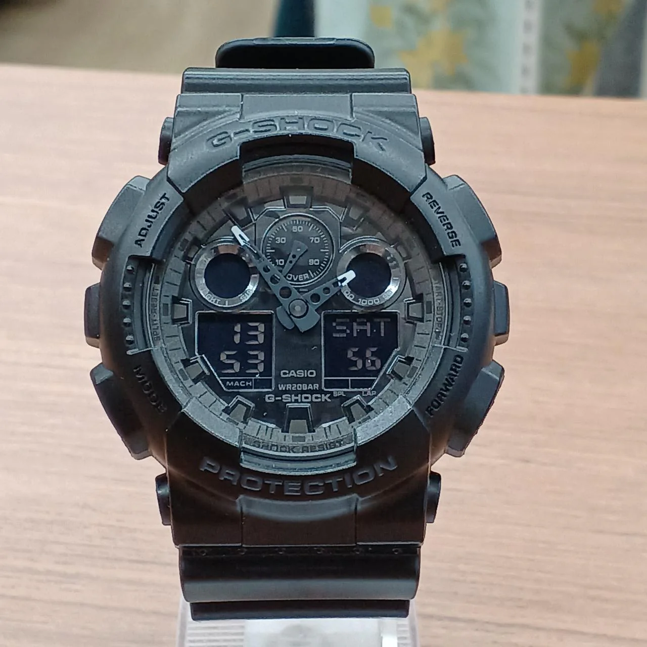 CASIO G-SHOCK GA-100CF Black Condition B