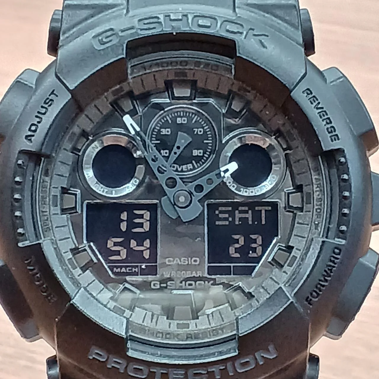 CASIO G-SHOCK GA-100CF Black Condition B - Image 2