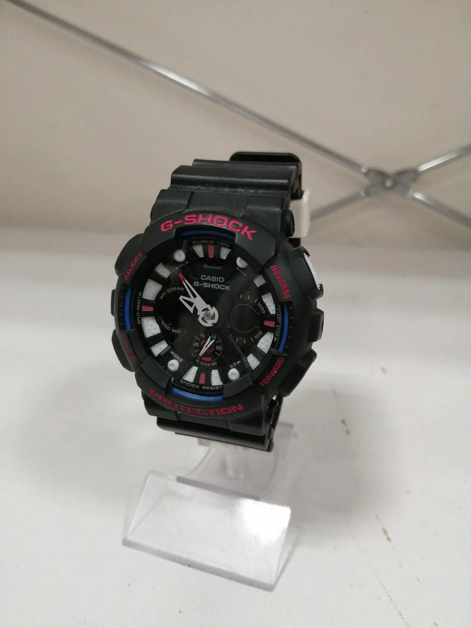 CASIO G-SHOCK GA-120TR Black x Red x Blue