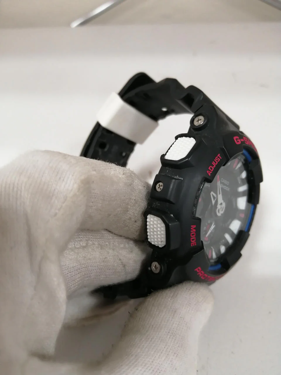 CASIO G-SHOCK GA-120TR Black x Red x Blue - Image 4