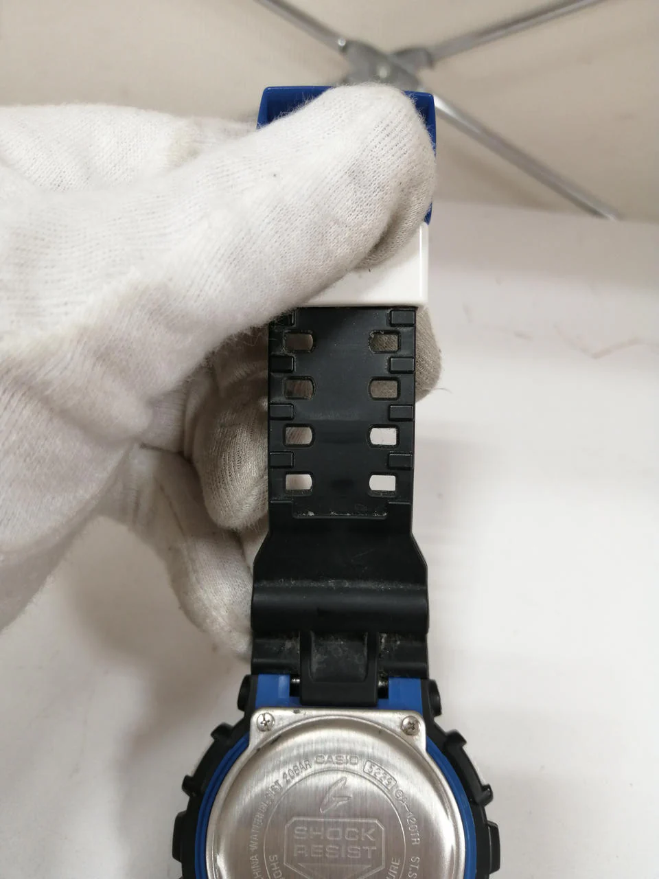 CASIO G-SHOCK GA-120TR Black x Red x Blue - Image 8