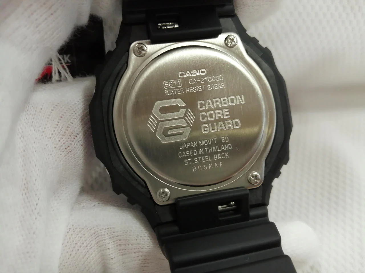 CASIO G-SHOCK GA-2100SU-1ADR Black x Camouflage pattern - Image 4