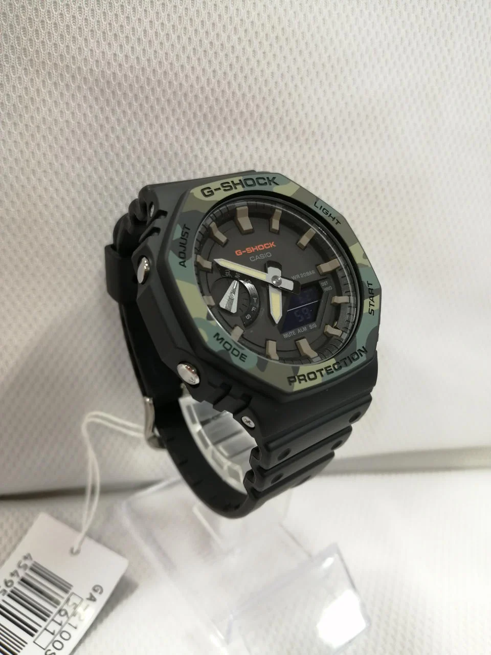 CASIO G-SHOCK GA-2100SU-1ADR Black x Camouflage pattern - Image 5