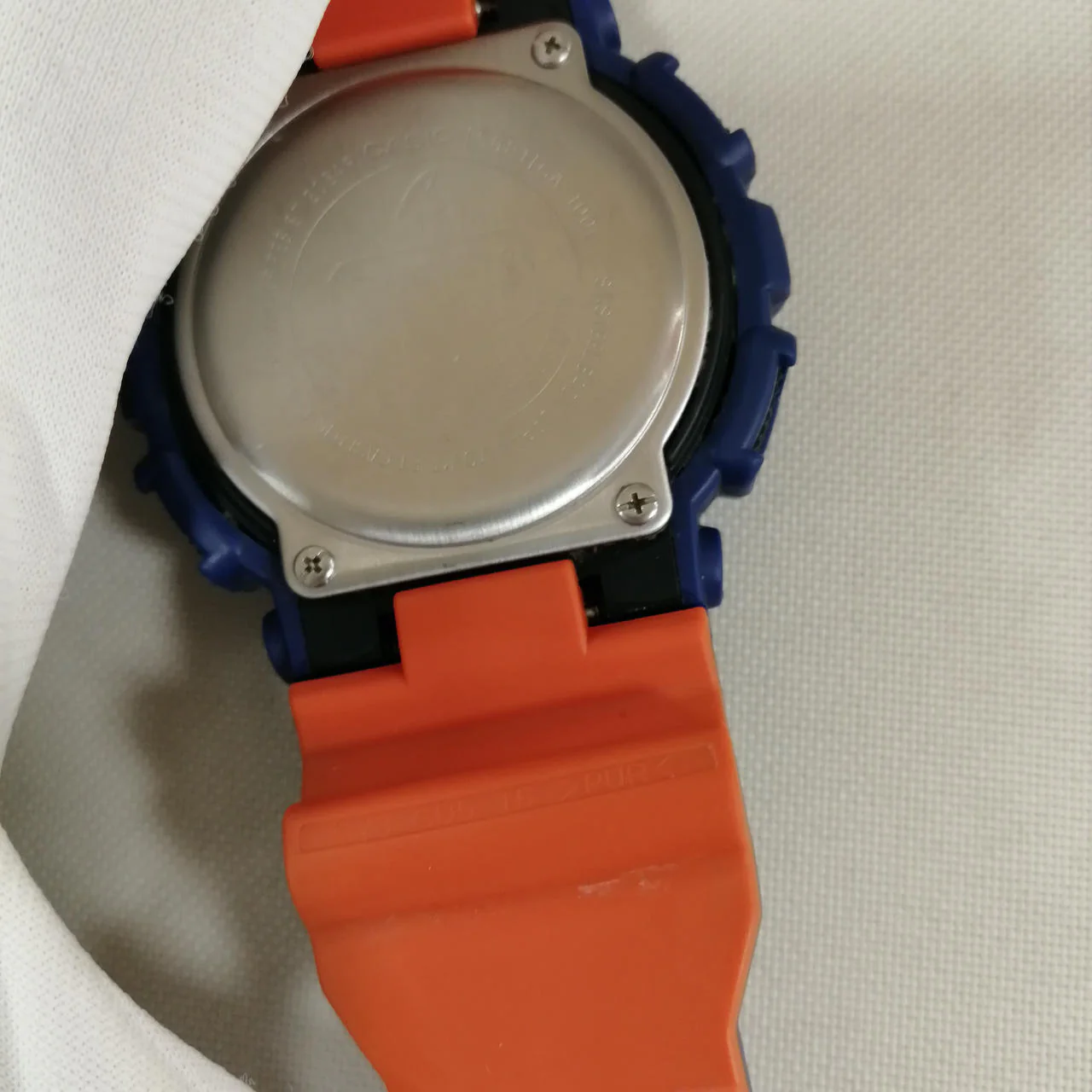 CASIO G-SHOCK GA100L-2A NVY×ORE with scratches - Image 12