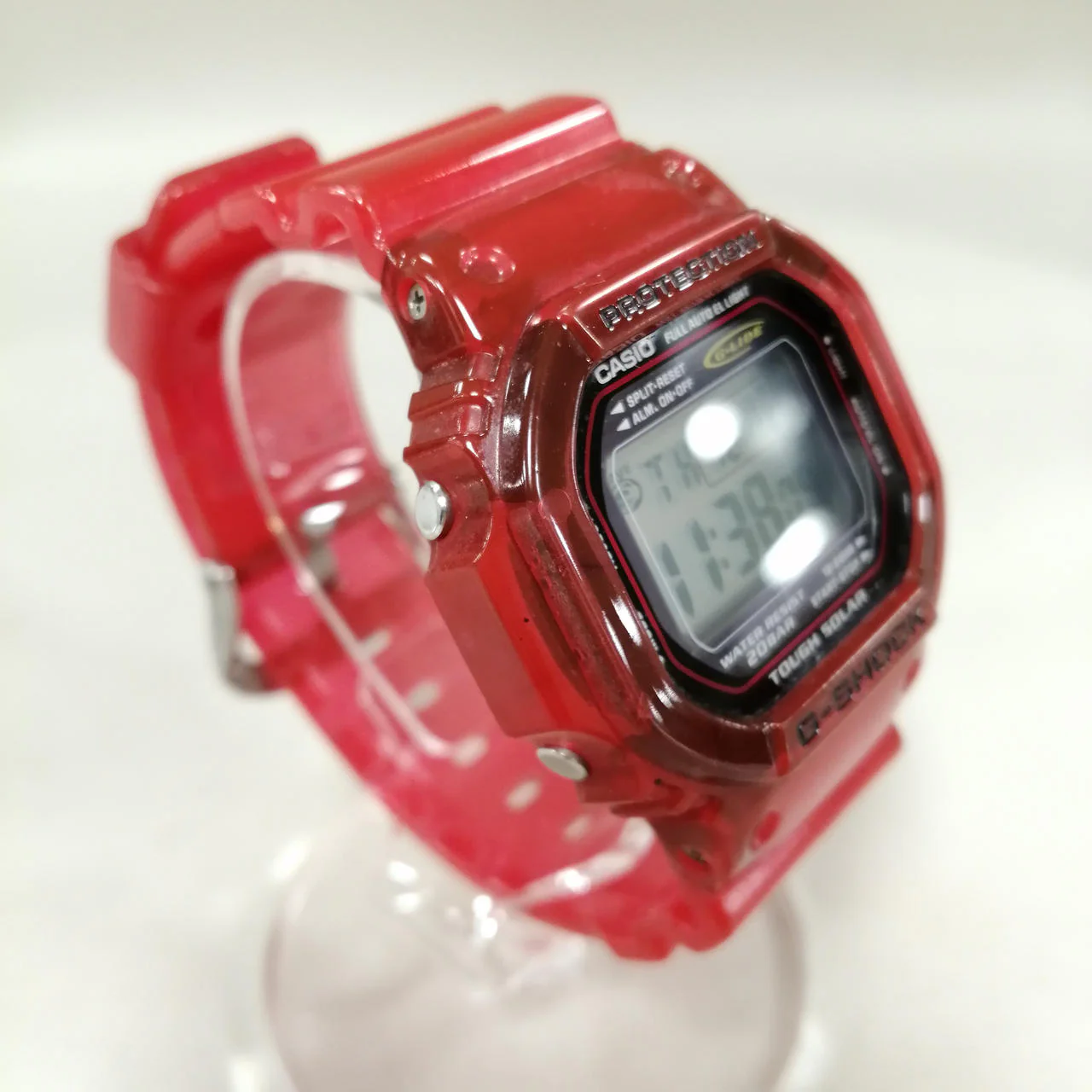 CASIO G-SHOCK GL-200 Red, shows signs of use - Image 3