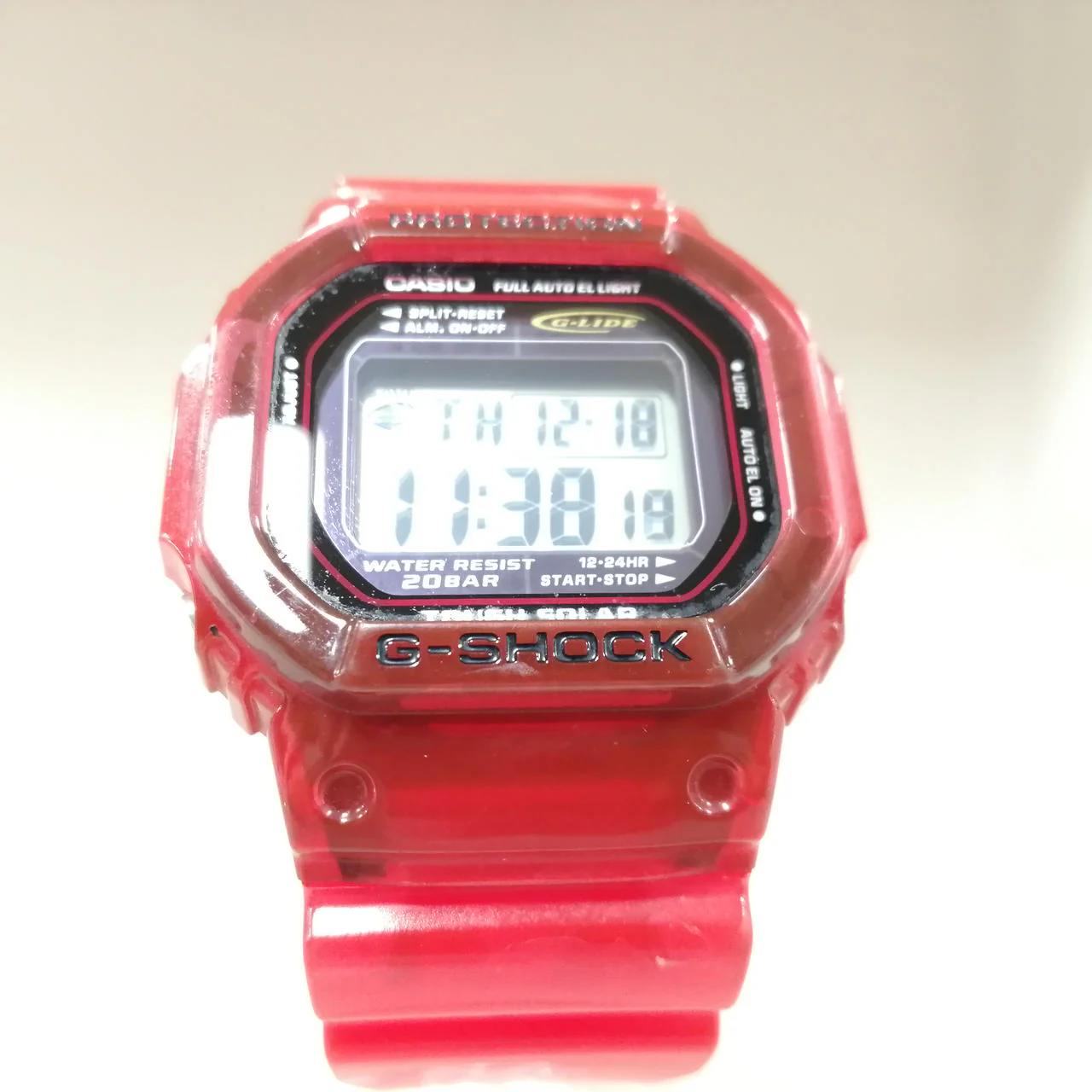 CASIO G-SHOCK GL-200 Red, shows signs of use - Image 5