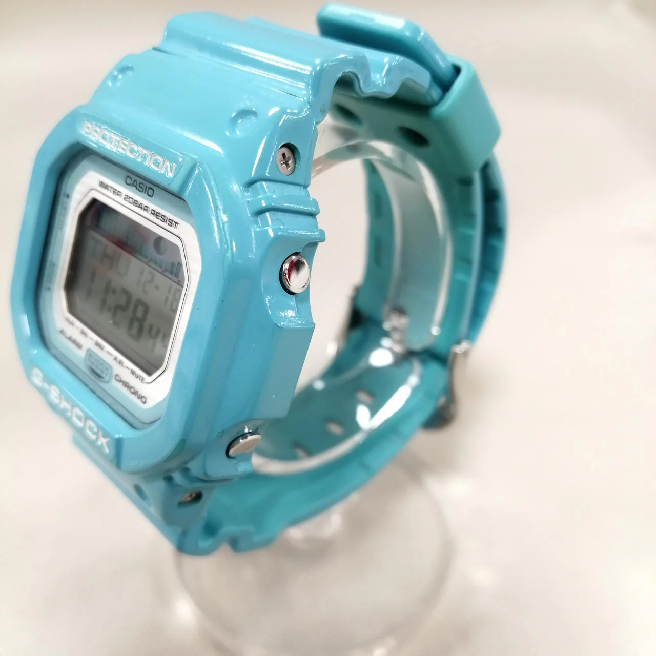CASIO G-SHOCK GLX-5600A Blue with yellowing - Image 2