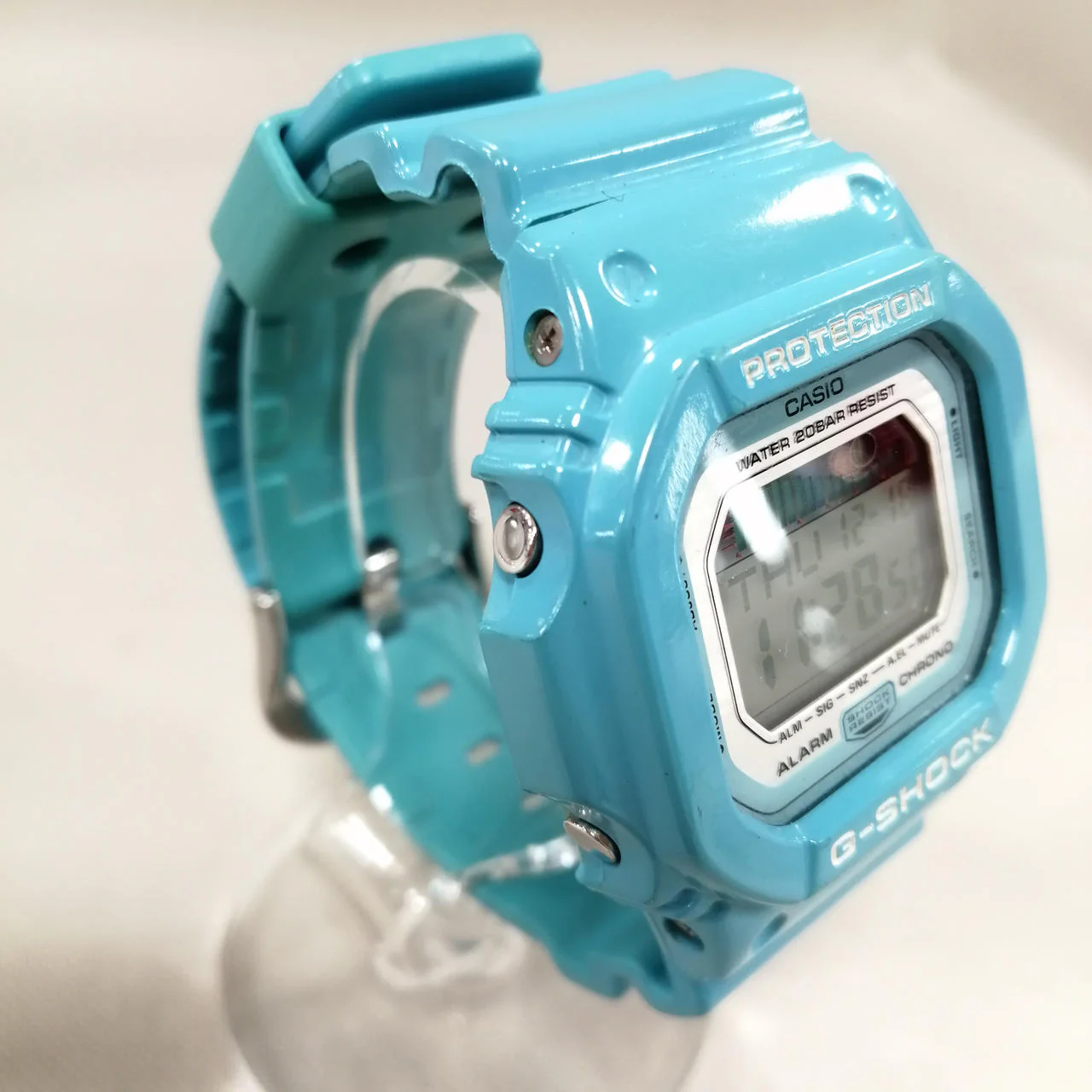 CASIO G-SHOCK GLX-5600A Blue with yellowing - Image 3