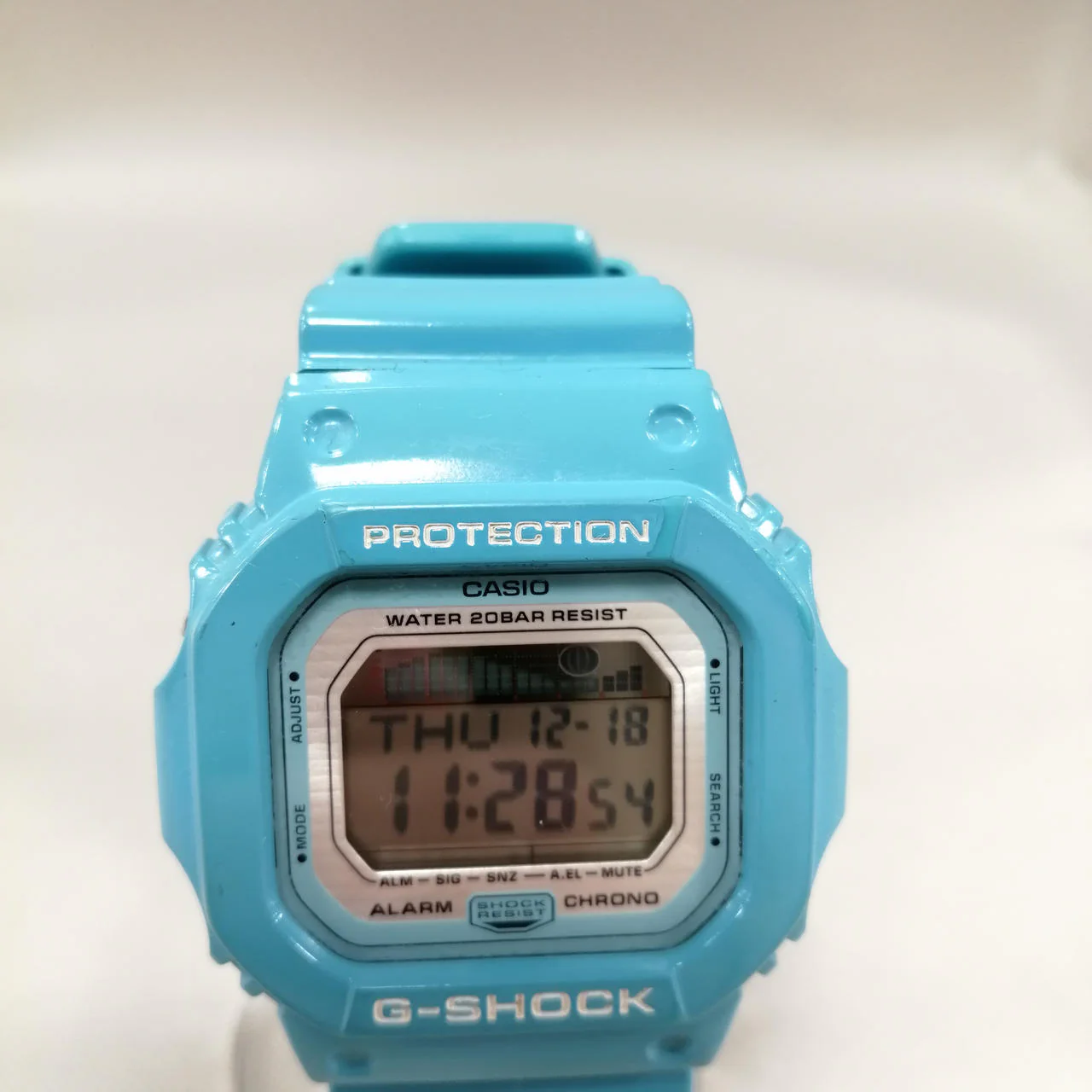 CASIO G-SHOCK GLX-5600A Blue with yellowing - Image 4