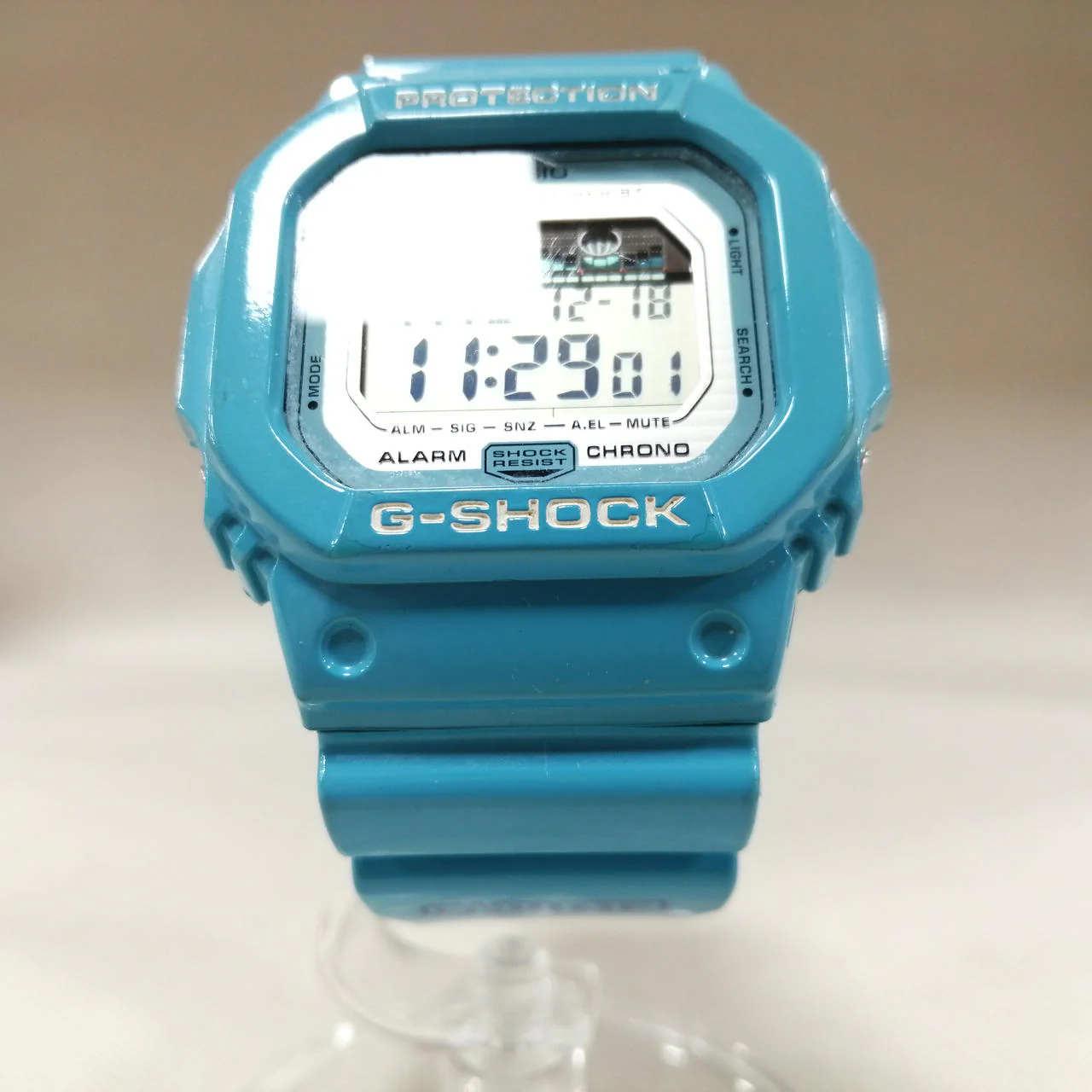 CASIO G-SHOCK GLX-5600A Blue with yellowing - Image 5