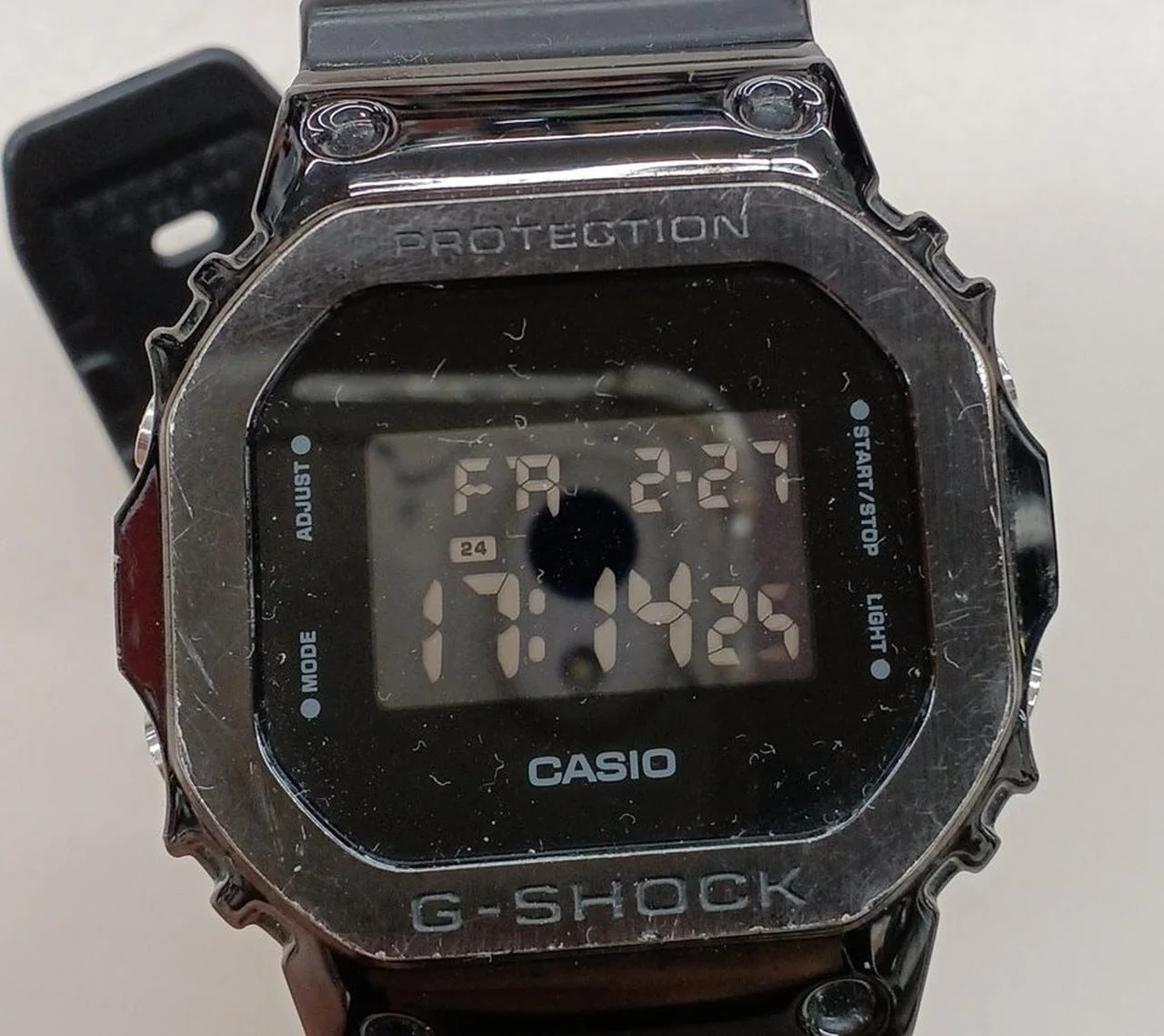 CASIO G-SHOCK GM-5600B All Black Condition B - Image 7