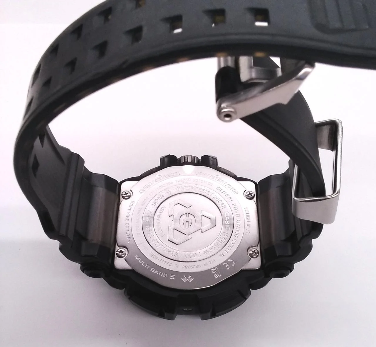 CASIO G-SHOCK GPW-2000 GPS Hybrid Radio Solar Watch - Image 2