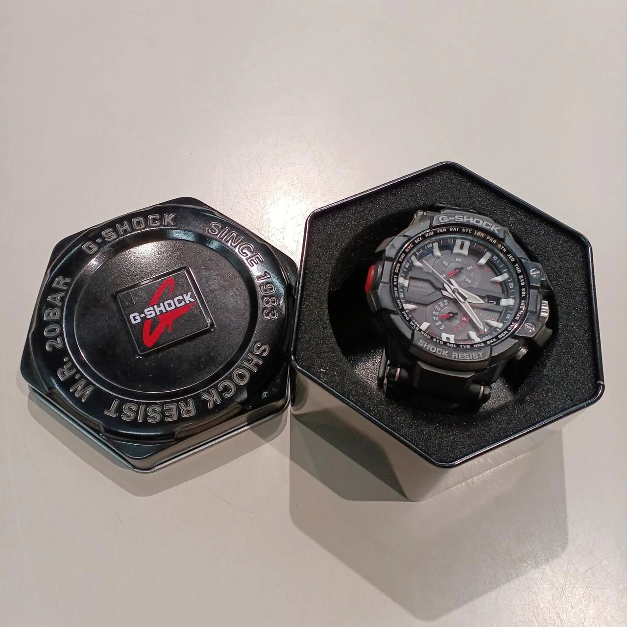 CASIO G-SHOCK/GRAVITYMASTER gw-a1000/blk/5240