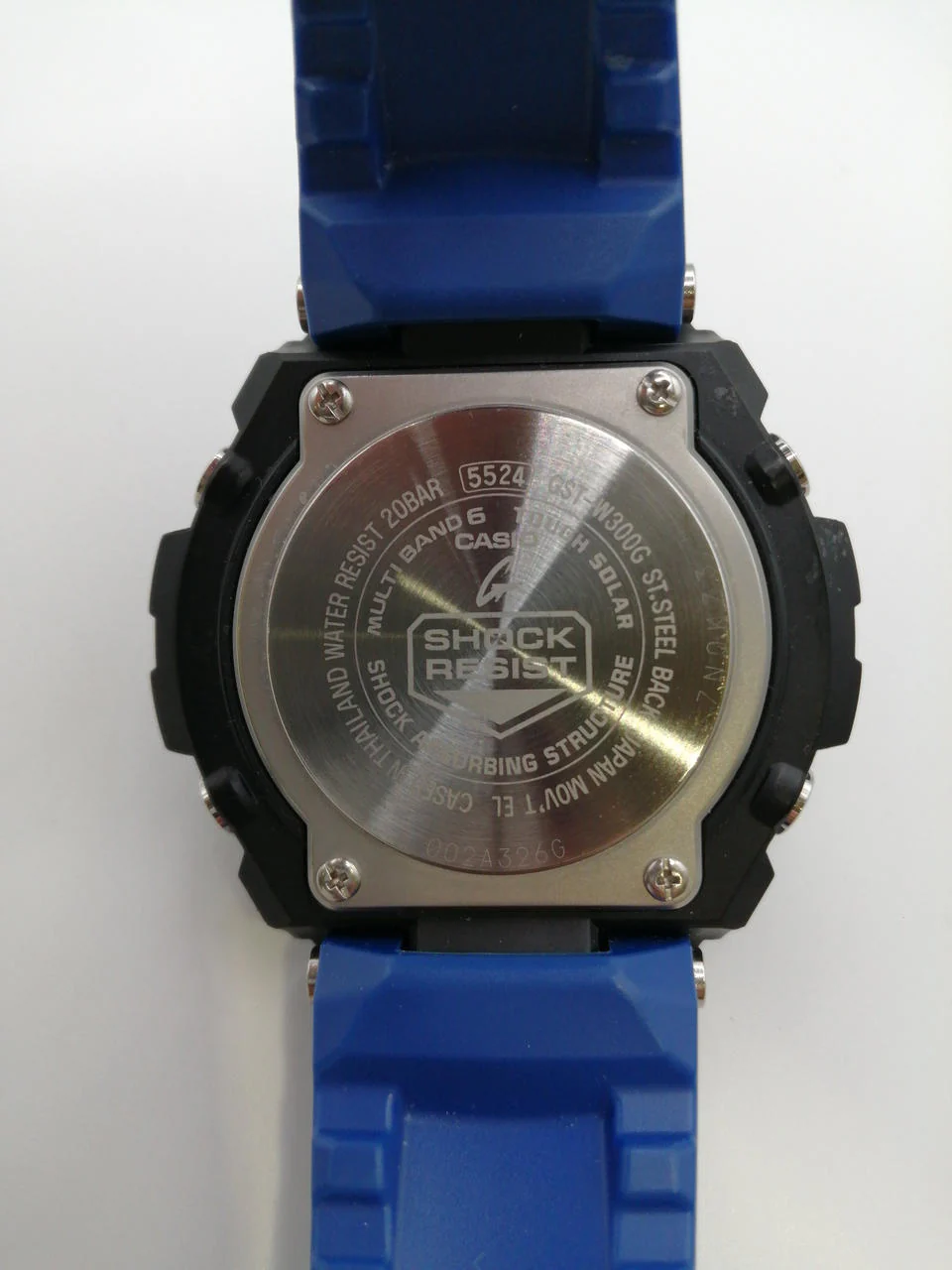 CASIO G-SHOCK GST-W300G blue band - Image 10