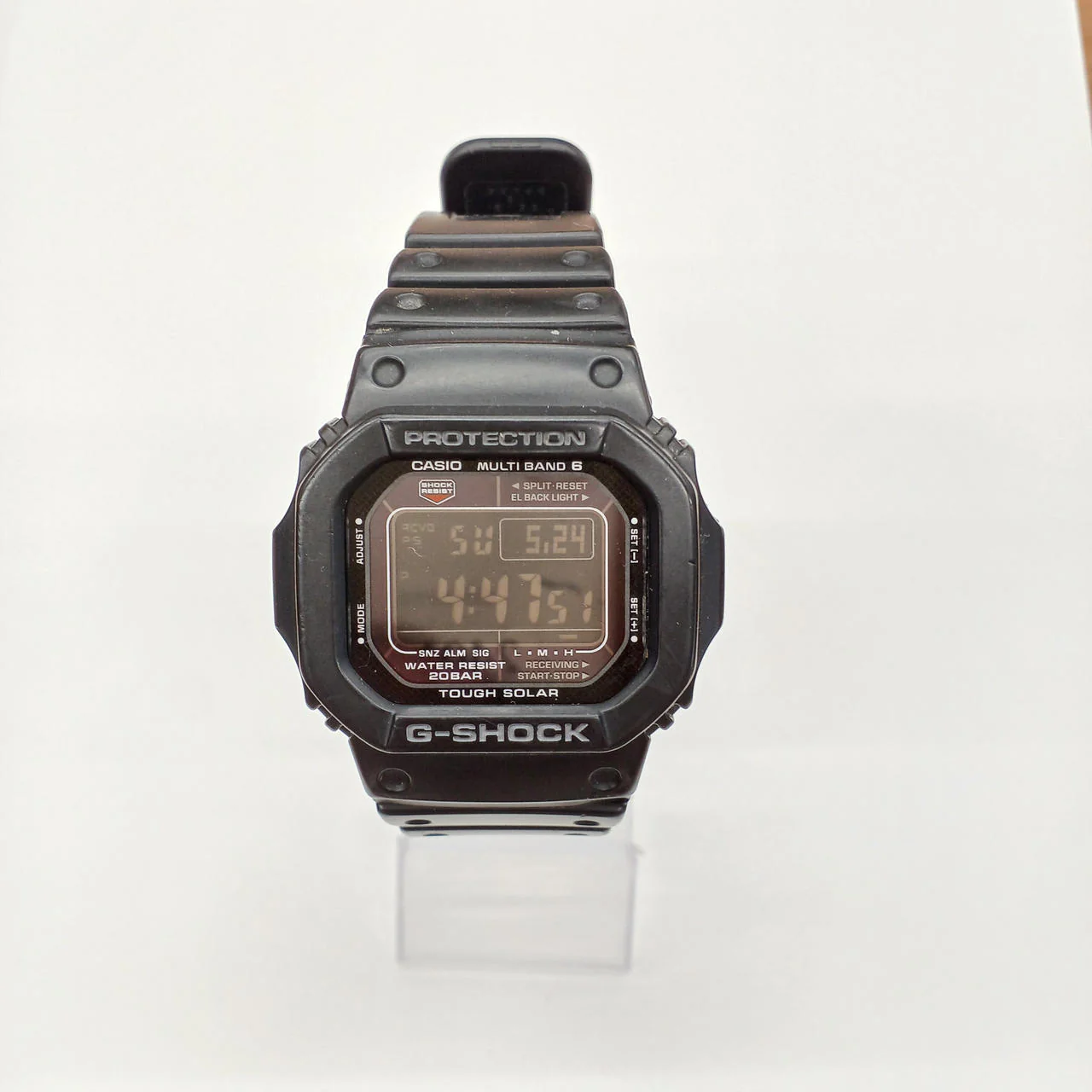 CASIO G-SHOCK GW-M5610 Black Solar Radio-controlled Condition B