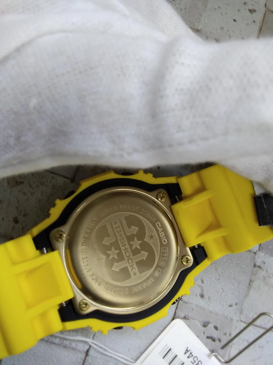 CASIO G-SHOCK GW-M5630E 3159 Yellow with Tag - Image 5