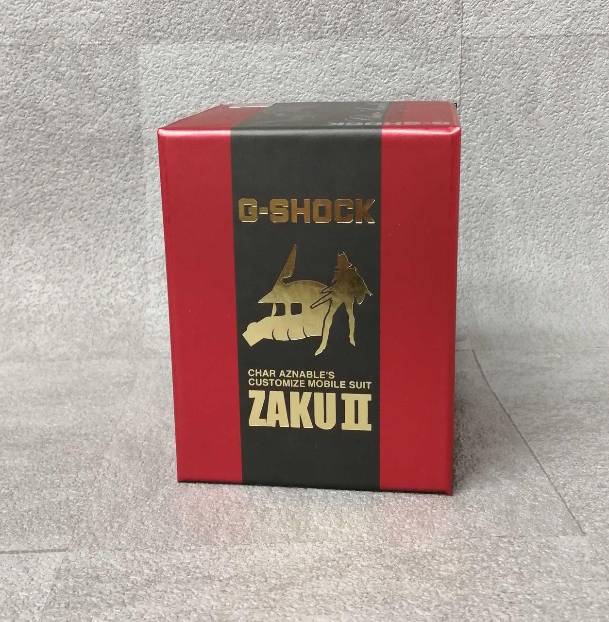 CASIO G-SHOCK Mobile Suit Gundam MS-06S Char's Zaku II