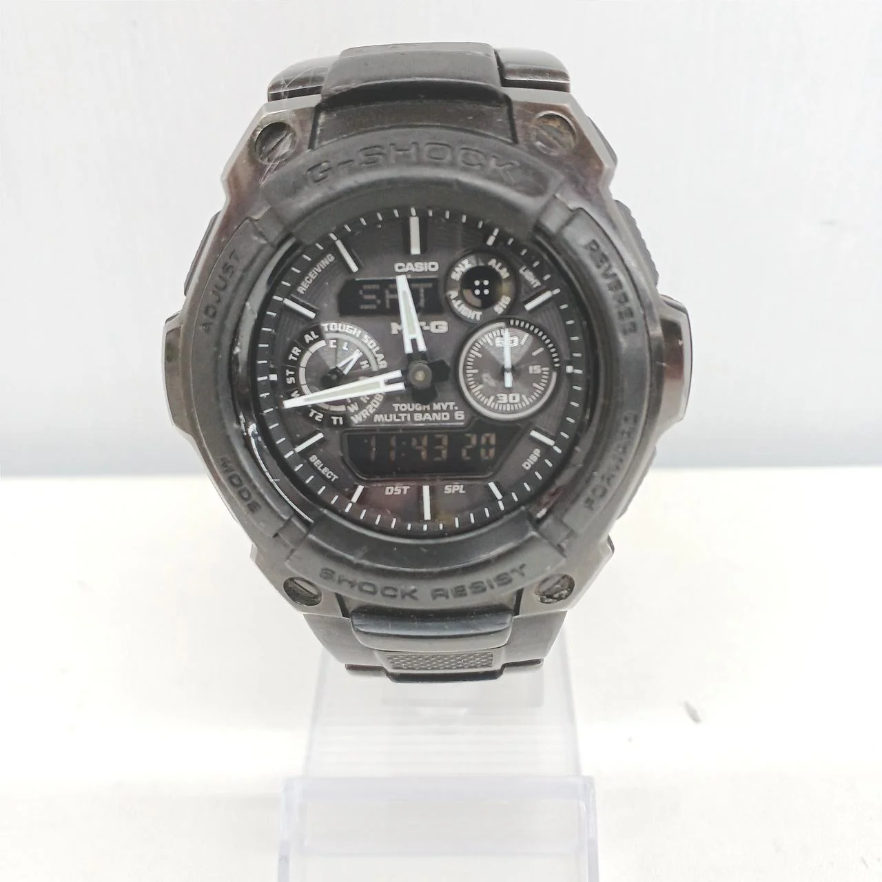 CASIO G-SHOCK MTG-1500B/BLK/Scratches