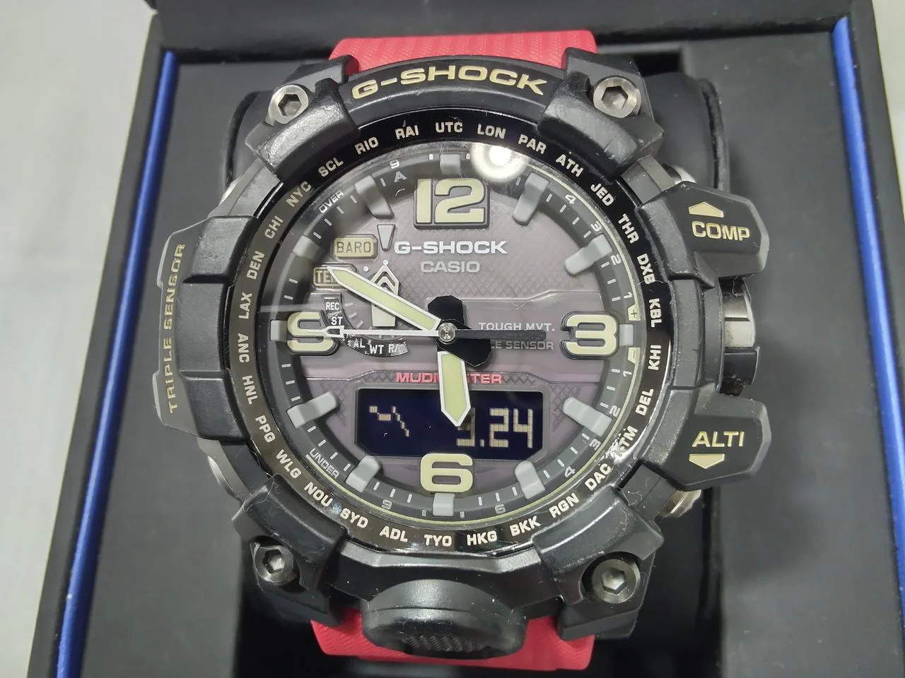 CASIO G-SHOCK Mudmaster Master of G Tough Solar/Radio GWG-1000 - Image 2