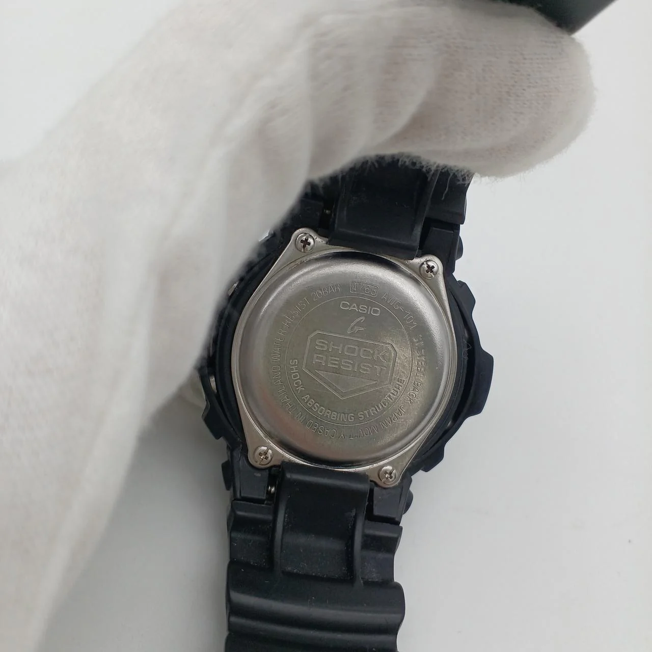 CASIO G-SHOCK Quartz Analog AWG-101 - Image 4