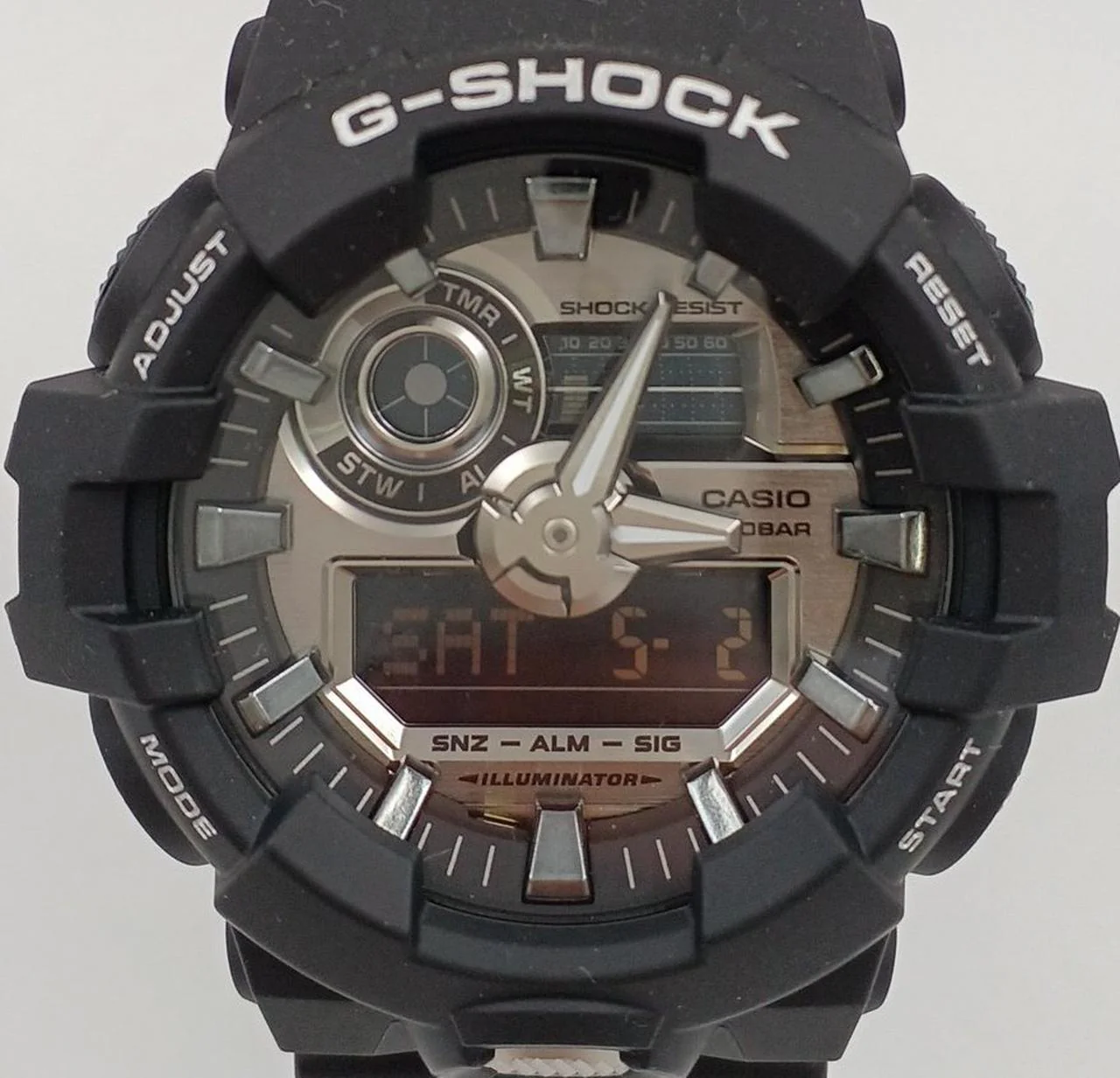 CASIO G-SHOCK Quartz Analog Watch GA-710-1AJF - Image 2