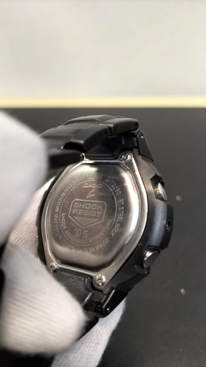 CASIO G-SHOCK Quartz G-702BD Black - Image 4