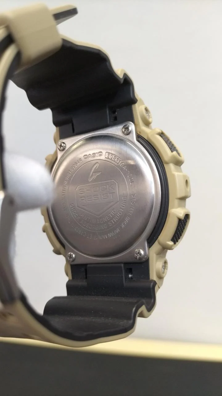 CASIO G-SHOCK Quartz GA-100L Battery Replaced - Image 3