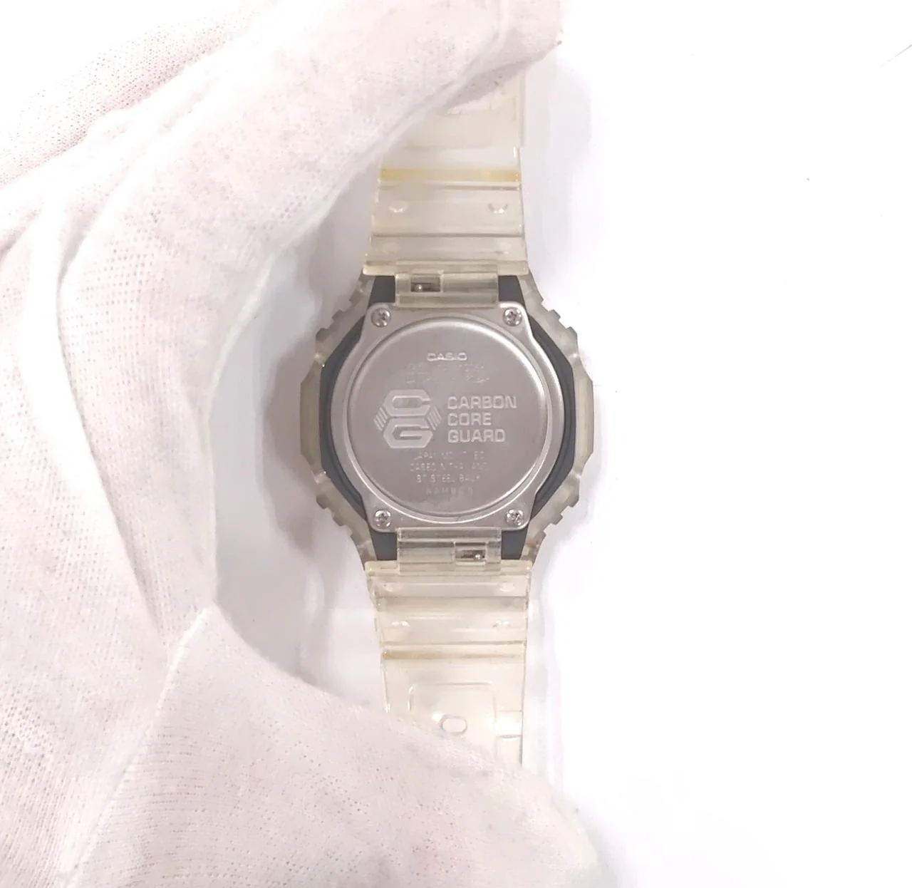 CASIO G-SHOCK Quartz GA-2100SKE Clear - Image 3