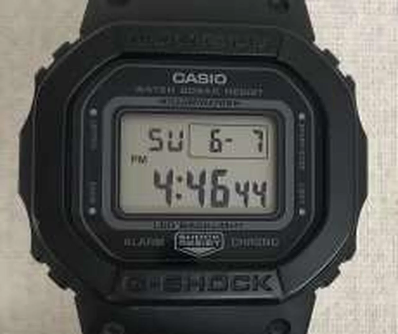 CASIO G-SHOCK Quartz watch GMD-S5600BA - Image 2
