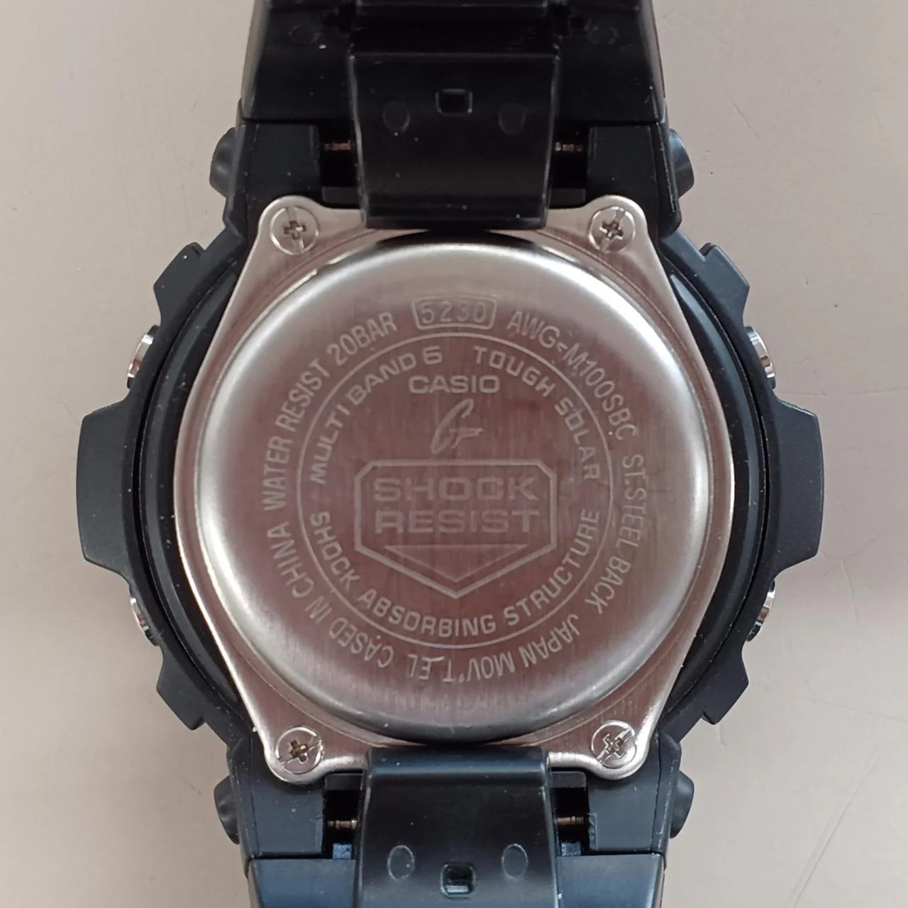 CASIO G-SHOCK Radio Solar AWG-M100SBC - Image 7