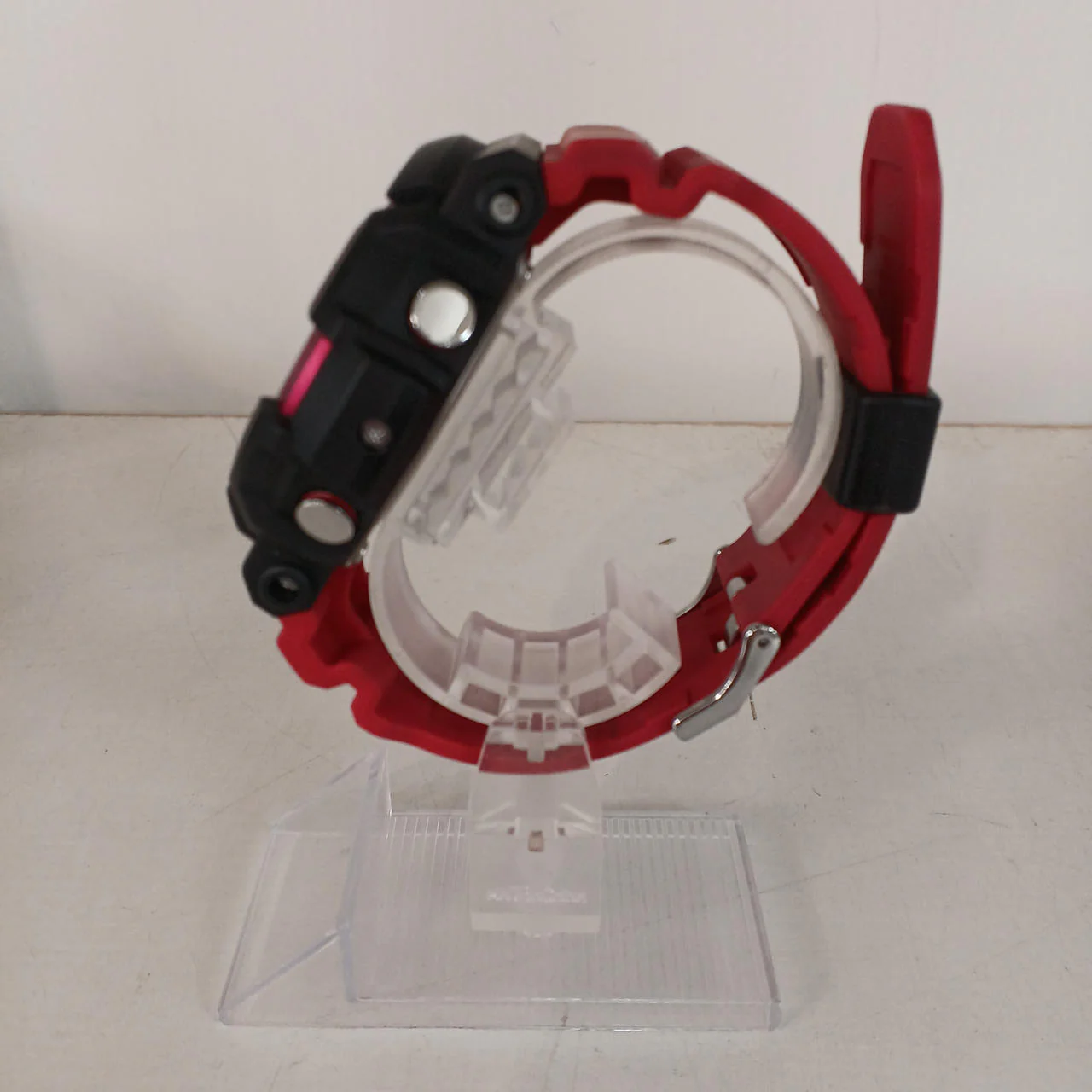 CASIO G-SHOCK Radio Solar Watch REDxBLK GAW-100RB - Image 3