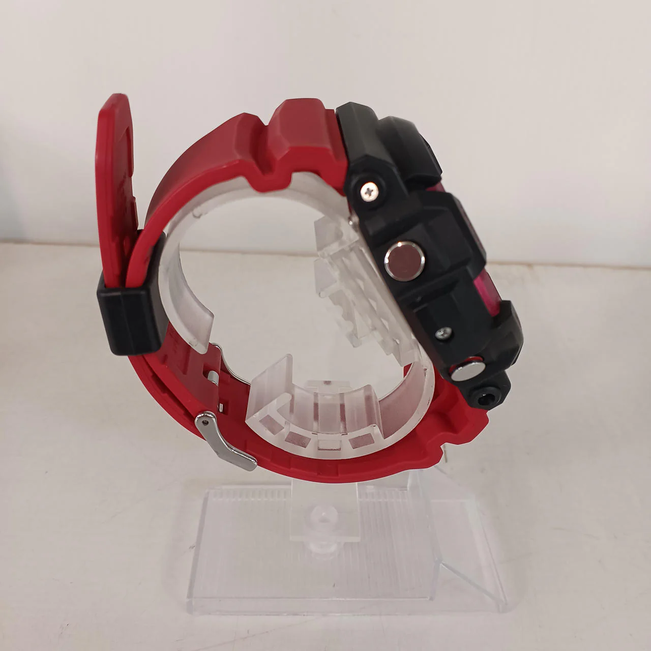 CASIO G-SHOCK Radio Solar Watch REDxBLK GAW-100RB - Image 5