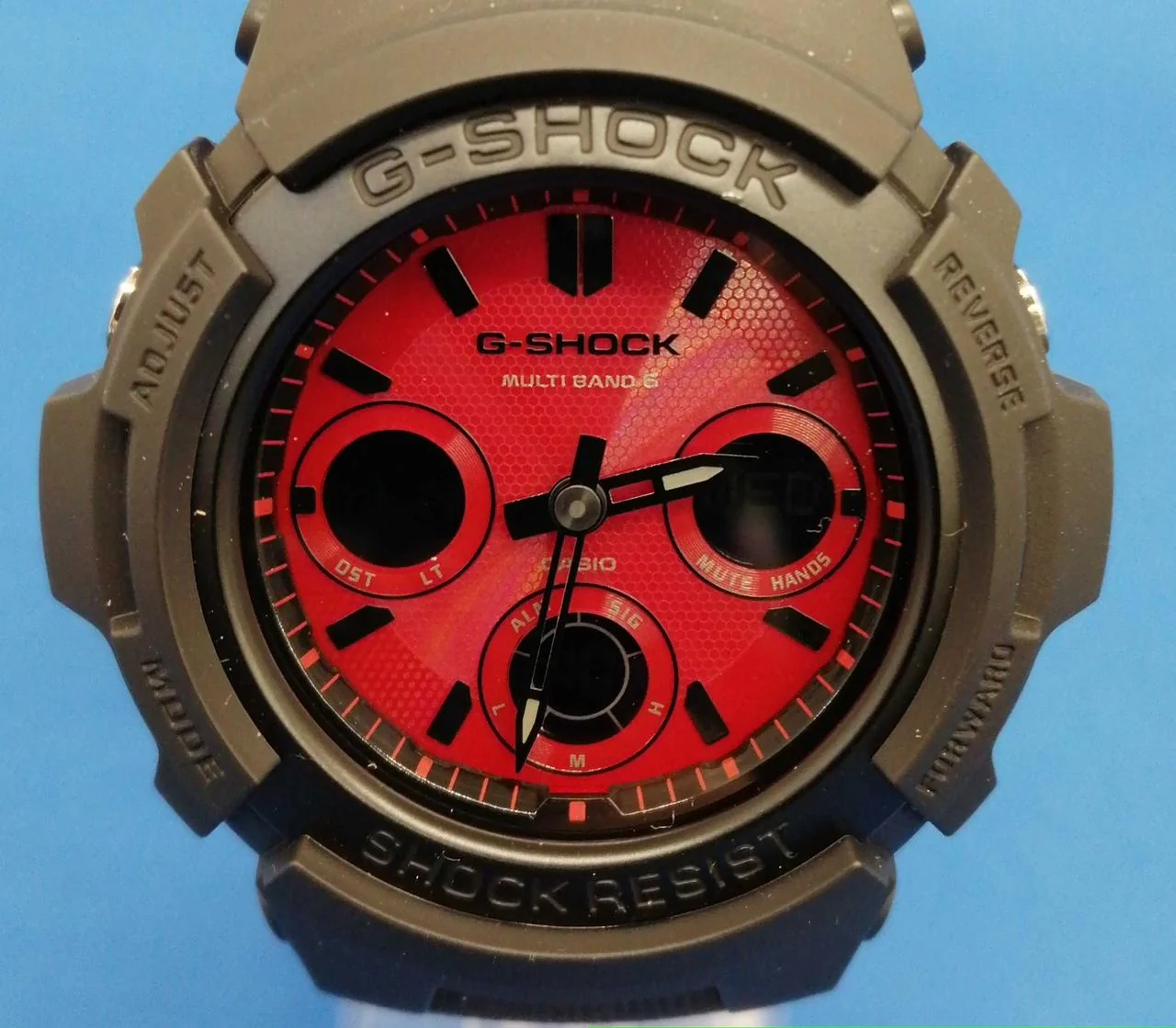 CASIO/G-SHOCK Solar Analog Wristwatch AWG-M100SAR - Image 2