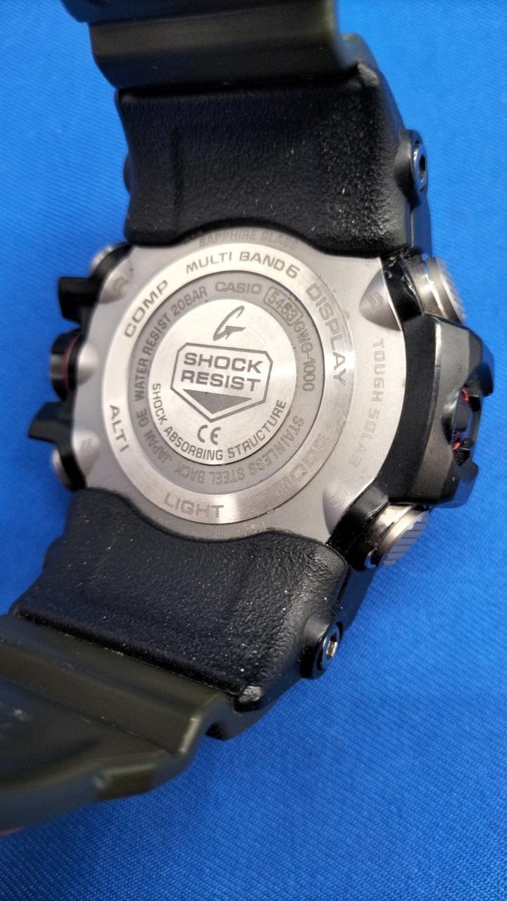 CASIO G-SHOCK Solar Radio Watch GWG-1000-1A3JF - Image 7