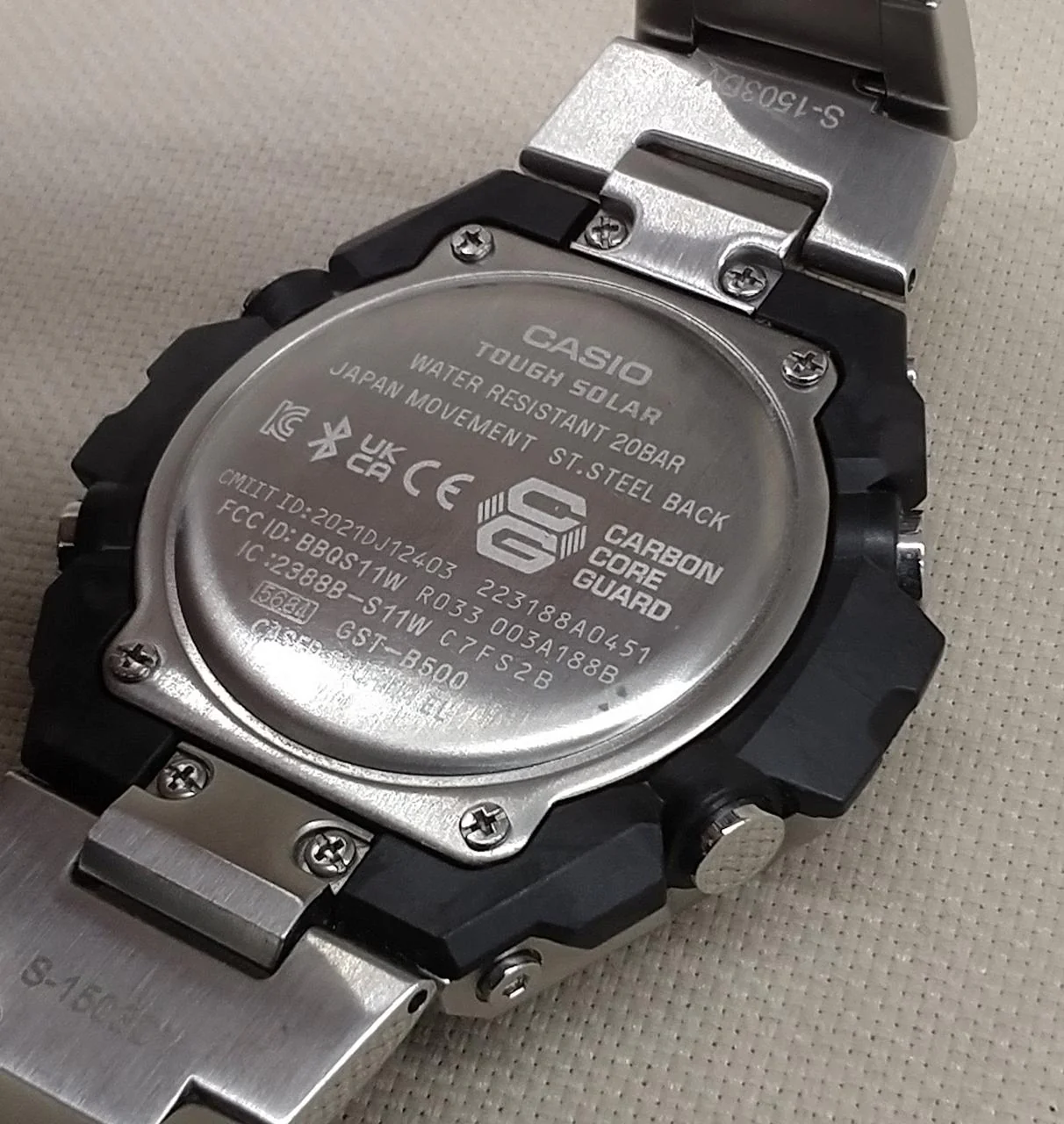 CASIO G-SHOCK Tough Solar GST-B500 - Image 7