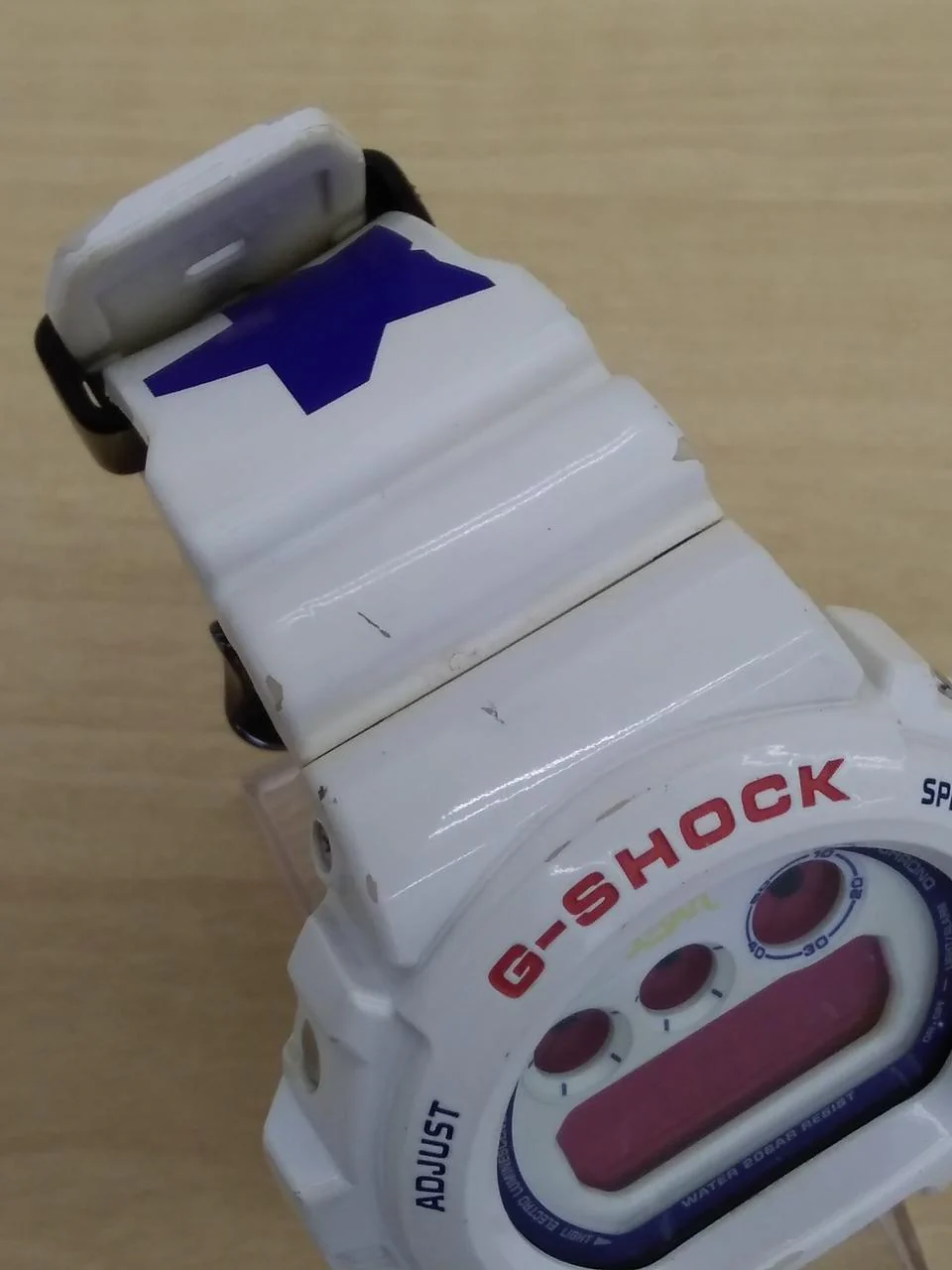 CASIO G-SHOCK x X-GIRL Collaboration 30th Anniversary Model DW-6900FS WHITE - Image 5