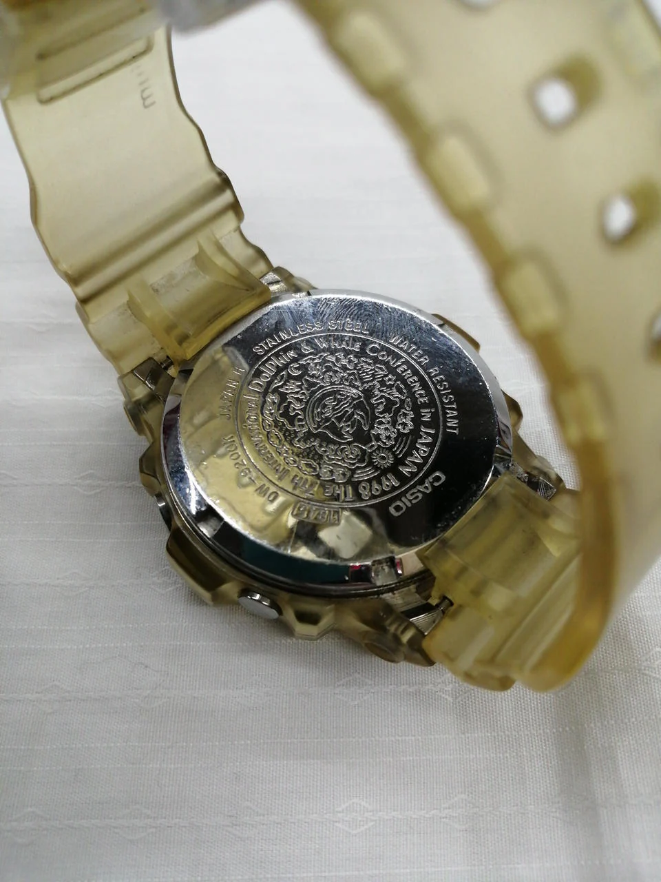CASIO G-SHOCK YEL/Clear/DW-9200K - Image 6