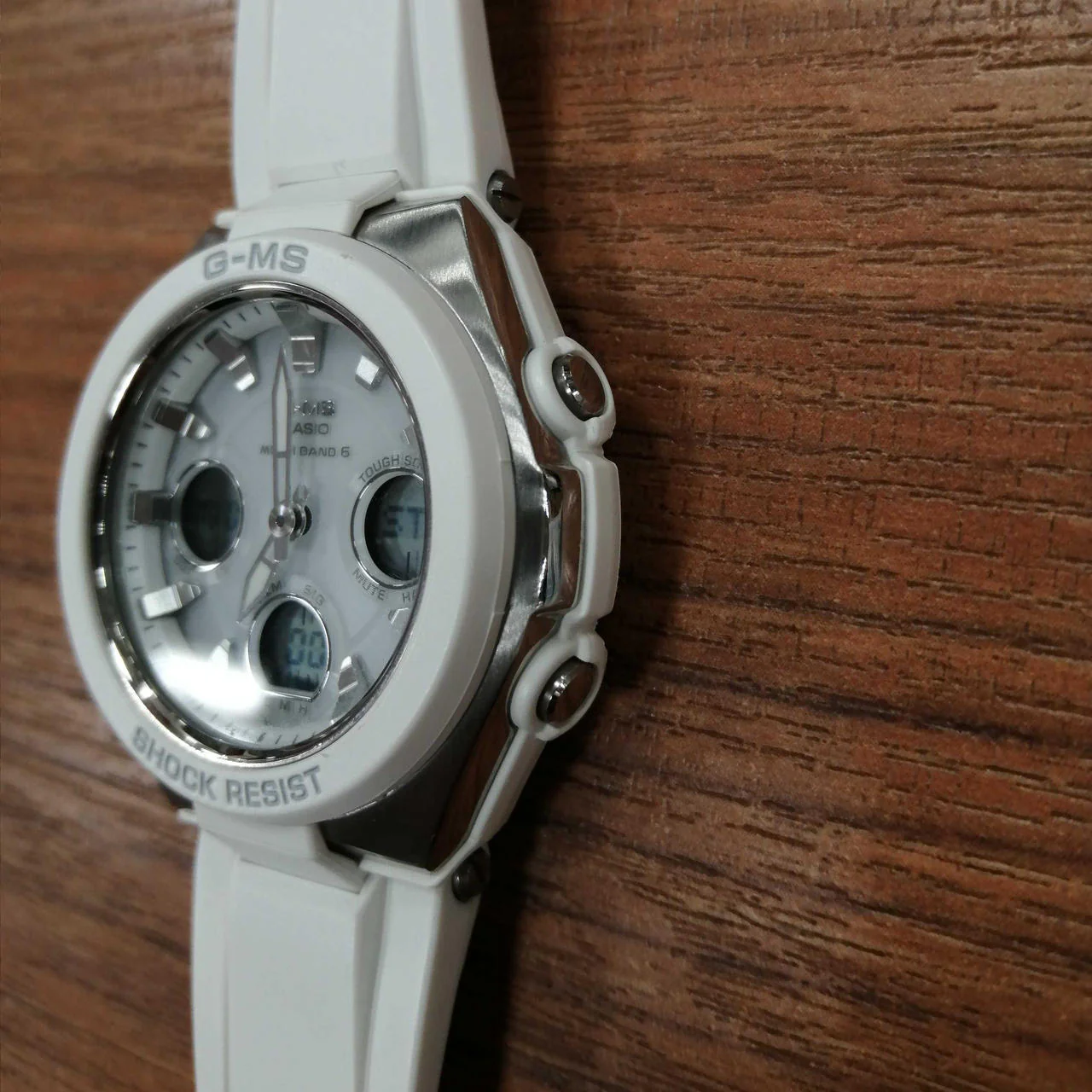 CASIO GMS BABY-G G-SHOCK WHT/MSG-W100 - Image 4