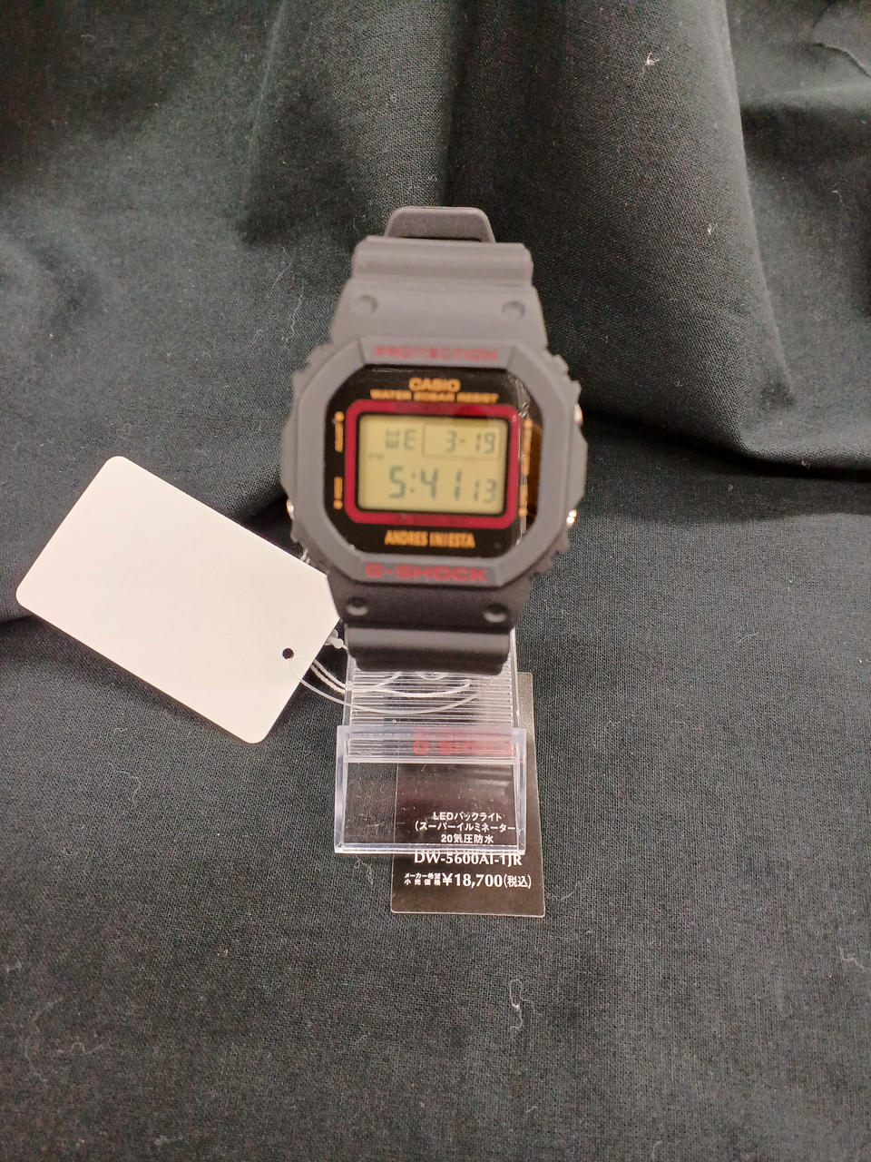 CASIO Iniesta model G-SHOCK DW-5600AI-1JR